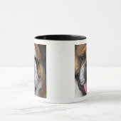 ベルギーのイギリスのブルドッグ。 マグカップ (中央)