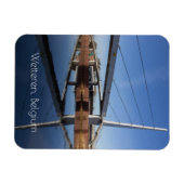 ベルギーのウェッテレンという新しいパスレル マグネット (横)