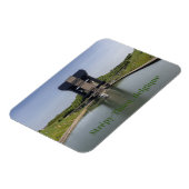 ベルギーのカナルデュセンターとボートリフト マグネット (左側)