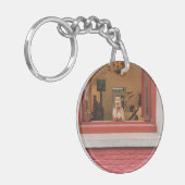 ベルギーのキーリング キーホルダー (正面左)