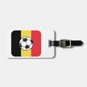 ベルギーのサッカー ラゲッジタグ