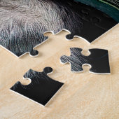 ベルギーのシェパードが自転車を運転する聖パトリックの日 ジグソーパズル (側面)