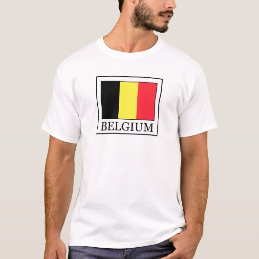 ベルギーのシャツ Tシャツ (正面)