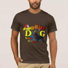ベルギーのシープドッグの敏捷性シャツギフト Tシャツ