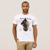 ベルギーのテルヴレンが品種に出会う Tシャツ (正面フル)