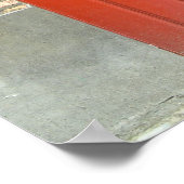 ベルギーのドアキャンバス印刷 ポスター (角)