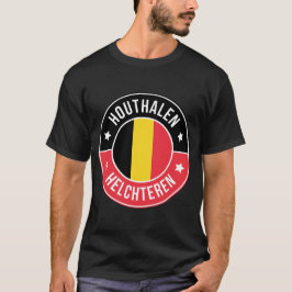 ベルギーのハウタレン・ヘルクテレン市Tシャツ Tシャツ