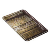 ベルギーのハレルボスの秋の木 マグネット (右側)