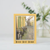 ベルギーのバイク ポストカード (スタンド正面)