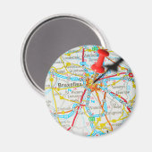 ベルギーのブリュッセル、ブリュッセル マグネット (正面/裏面)