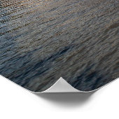 ベルギーのブルージュの古い家 ポスター (角)