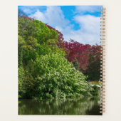 ベルギーのブルージュの湖の近くの小さな城 プランナー手帳 (裏面)