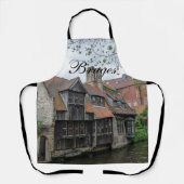 ベルギーのブルージュ旧市街 エプロン (正面)