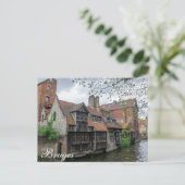 ベルギーのブルージュ旧市街 ポストカード (スタンド正面)