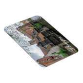 ベルギーのブルージュ旧市街 マグネット (右側)