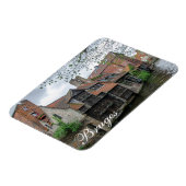 ベルギーのブルージュ旧市街 マグネット (左側)