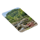 ベルギーのブー�イヨンにあるセモワ川の風景 マグネット (右側)