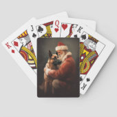 ベルギーのマリノイとサンタクロースフェスティバルクリスマス トランプ (裏面)