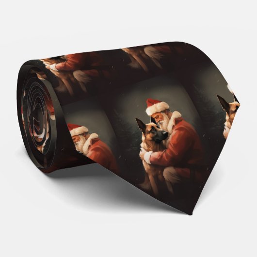 ベルギーのマリノイとサンタクロースフェスティバルクリスマス ネクタイ (ロール)