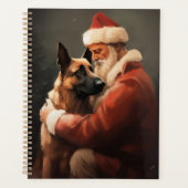 ベルギーのマリノイとサンタクロースフェスティバルクリスマス プランナー手帳 (正面)