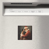 ベルギーのマリノイとサンタクロースフェスティバルクリスマス マグネット (インサイチュ (食洗機))