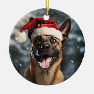 ベルギーのマリノイスのクリスマス記念品 セラミックオーナメント
