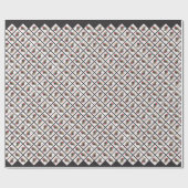 ベルギーのマリノイスサンタポーズ;サンタベルギーマリノイス ラッピングペーパー (フラット)