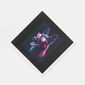 ベルギーのマリノイスドッグズベルギーのマリノイスTシャツ スタンダードランチョンナプキン (角)