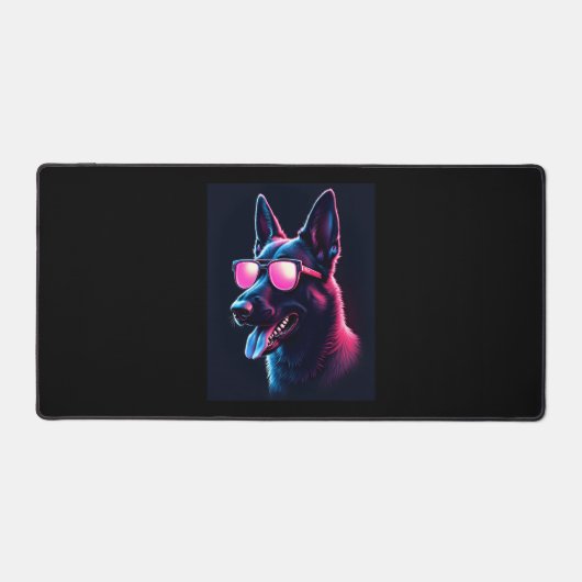 ベルギーのマリノイスドッグズベルギーのマリノイスTシャツ デスクマット (正面)