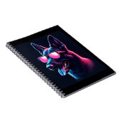 ベルギーのマリノイスドッグズベルギーのマリノイスTシャツ ノートブック (右側)