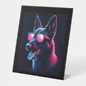 ベルギーのマリノイスドッグズベルギーのマリノイスTシャツ 台座サイン (正面)