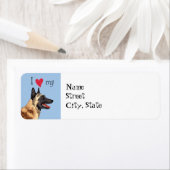 ベルギーのマリノワが大好き ラベル (インサイチュ)