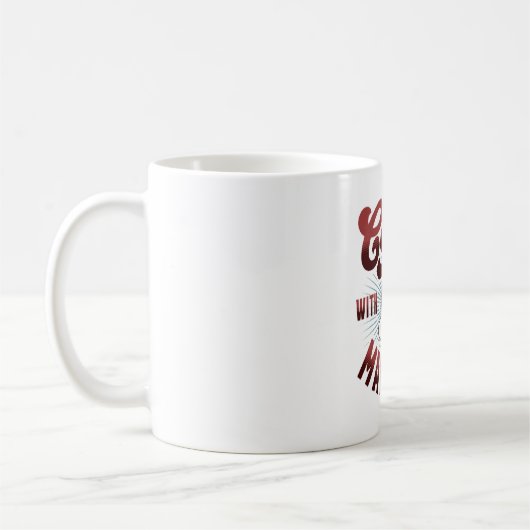 ベルギーのマリノワとコーヒーおもしろい休憩 コーヒーマグカップ (左)