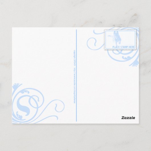 ベルギーのマリノワとドイツの羊飼い ポストカード (裏面)