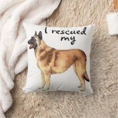 ベルギーのマリノワを救出 クッション (ブランケット)