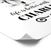 ベルギーのマリノワスライフはカスタムより良い犬の名前 ポスター (角)