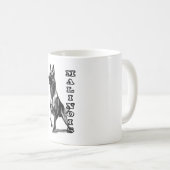 ベルギーのマリノワ最高のは コーヒーマグカップ (正面右)