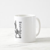 ベルギーのマリノワ最高のは コーヒーマグカップ (正面右)