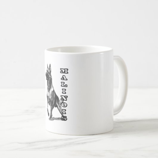 ベルギーのマリノワ最高のは コーヒーマグカップ (正面右)