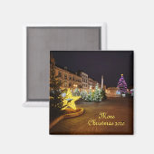 ベルギーのモンスでのクリスマス2021の監禁 マグネット (正面/裏面)