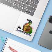 ベルギーのモンスで洗礼を受けた学生のために シール (ノートパソコンとiPhone)