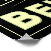 ベルギーのヨーロッパのアートデコ・レトロ旅行ヴィンテージ ポスター (角)