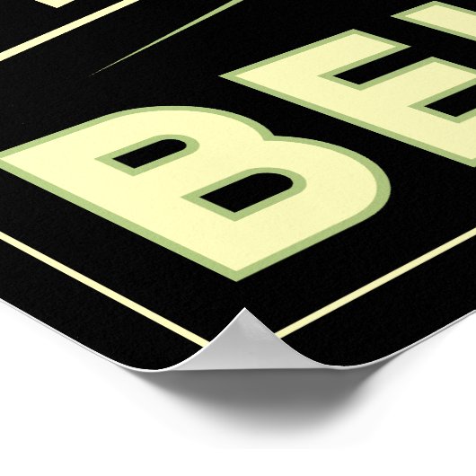 ベルギーのヨーロッパのアートデコ・レトロ旅行ヴィンテージ ポスター (角)