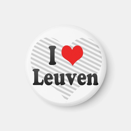 ベルギーのルーベンが大好き マグネット (正面)