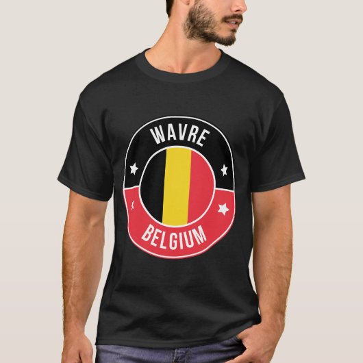 ベルギーのワーヴル市Tシャツ Tシャツ (正面)