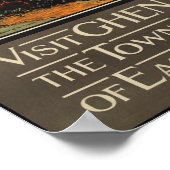 ベルギーのヴィンテージ旅行ポスター ポスター (角)