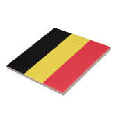 ベルギーの国旗パトリオティックデザイン タイル (側面)