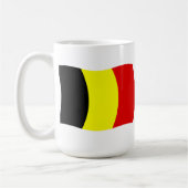ベルギーの国旗マグ コーヒーマグカップ (左)