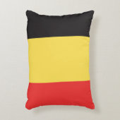 ベルギーの国旗 アクセントクッション (正面(垂直))