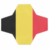 ベルギーの国旗 サッカーボール (フラット)